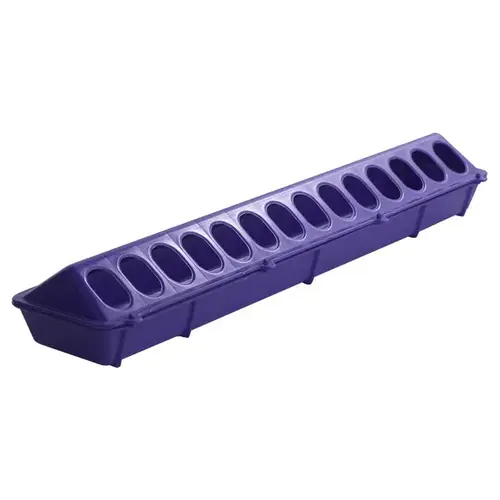 Plastic Flip Top Ground Feeder - Purple - pack of 12 Plastic Flip Top Ground Feeder - Purple - pack of 12
