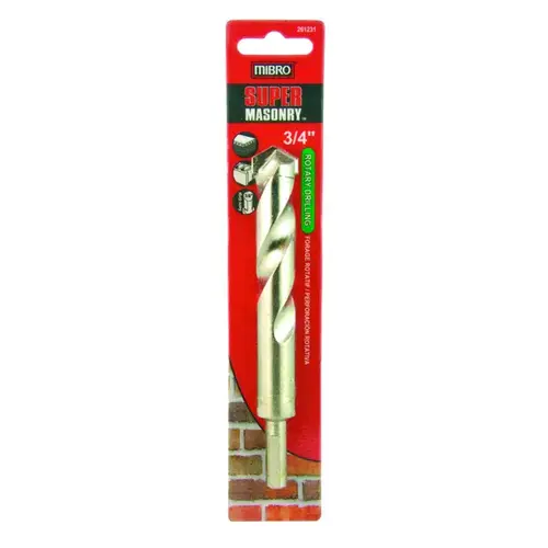 Rotary Masonry Drill Bit with Reduced Shank Rotary Masonry Drill Bit with Reduced Shank