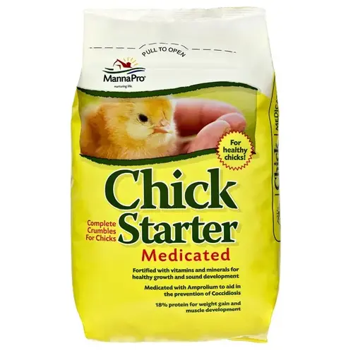 Chick Starter Medicated Crumble 25-lbs Chick Starter Medicated Crumble 25-lbs