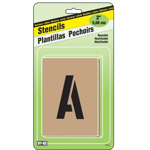 Number and Letter Stencil, Stencil Number and Letter Stencil, Stencil