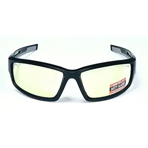 Global Vision Eyewear 27532017 Yellow Lenses Safety Glasses - Sly 88