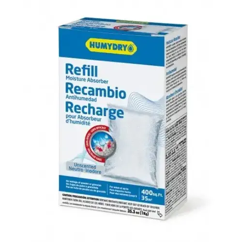 Refill Moisture Absorber each Refill Moisture Absorber 35.3 oz - pack of 12 Refill Moisture Absorber each Refill Moisture Absorber 35.3 oz - pack of 12