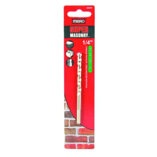 Rotary Masonry Drill Bit with Straight Shank Rotary Masonry Drill Bit with Straight Shank