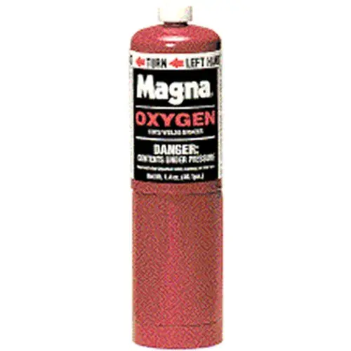 Disposable Oxygen Cylinder - 1.4oz Red