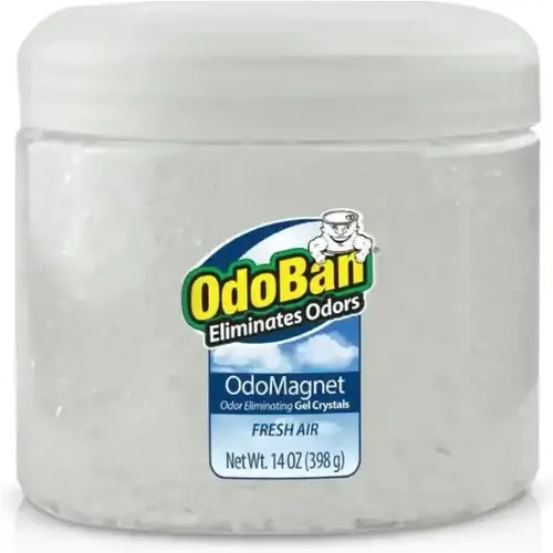 OdoBan OdoMagnet Gel Crystals - Fresh Air scent - 14oz.