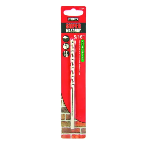 Rotary Masonry Drill Bit with Straight Shank Rotary Masonry Drill Bit with Straight Shank