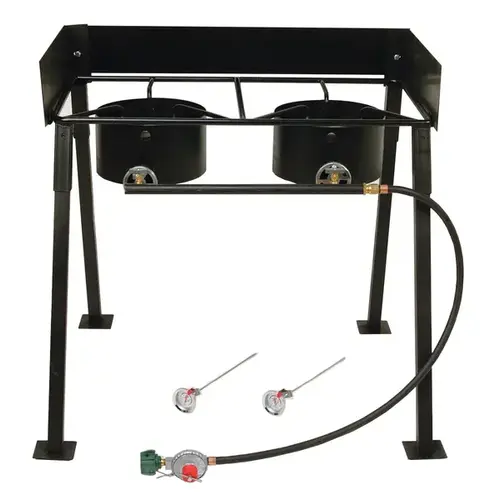 Heavy Duty Portable Propane Gas Double Burner Outdoor Cooker
