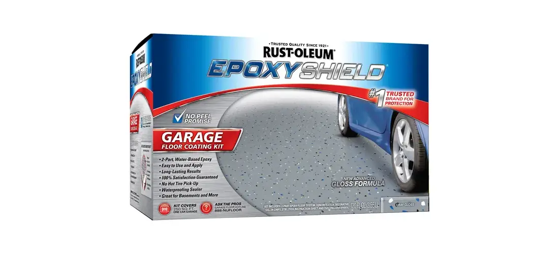 EPOXYShield 251965 EPOXYSHIELD Gloss Garage Floor Coating Kit