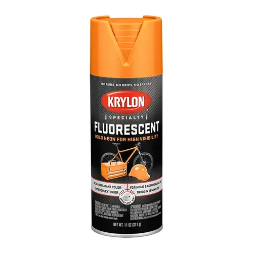 Krylon Fluorescent Paint Yellow-Orange Aerosol - pack of 6 Krylon Fluorescent Paint Yellow-Orange Aerosol - pack of 6