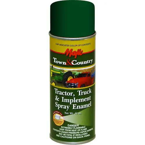Majic Town & Country Tractor, Truck & Implement Spray Enamel - Oliver Green
