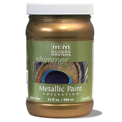 Metallic Paint Shimmer Satin Blackened Bronze Water-Based 6 oz Blackened Bronze Metallic Paint Shimmer Satin Blackened Bronze Water-Based 6 oz Blackened Bronze
