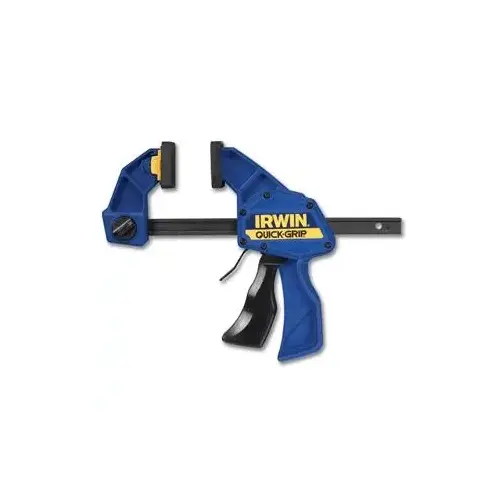 Bar Clamp, 300 lb, 6 in Max Opening Size, 3-3/16 in D Throat, Steel Body