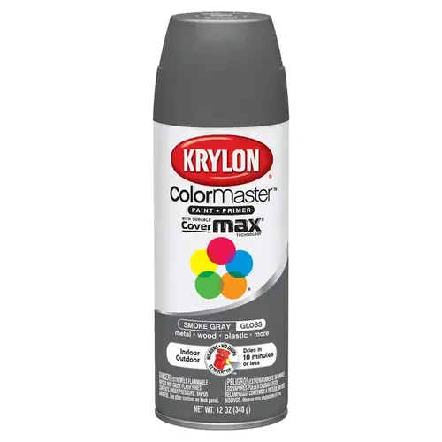 Krylon Indoor/Outdoor Smoke Gray Aerosol Krylon Indoor/Outdoor Smoke Gray Aerosol