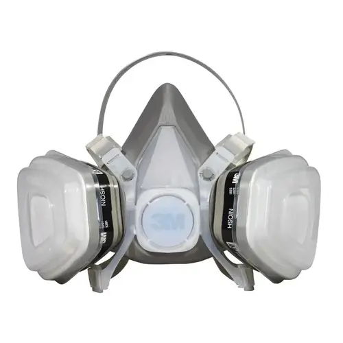 TEKK Protection Disposable Respirator, M Mask, P95 Filter Class, Dual Cartridge, Gray TEKK Protection Disposable Respirator, M Mask, P95 Filter Class, Dual Cartridge, Gray