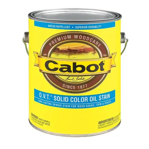 O.V.T. 140.000.007 Oil Stain, Flat, Deep Base, Liquid, 1 gal - pack of 4