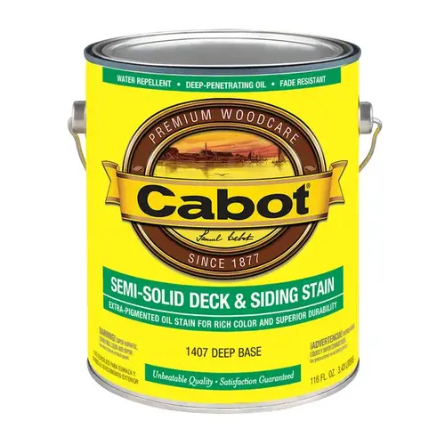 Cabot Semi-Solid Deck & Siding Stain Deep Base 5G