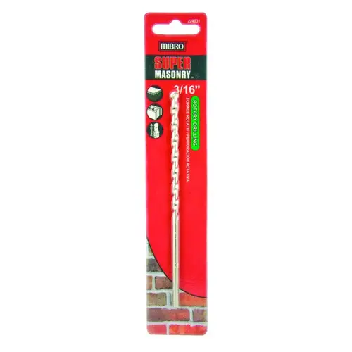 Rotary Masonry Drill Bit with Straight Shank Rotary Masonry Drill Bit with Straight Shank