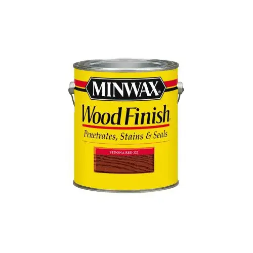 Wood Finish Penetrating Stain, Sedona Red, 1 Gal. Wood Finish Penetrating Stain, Sedona Red, 1 Gal.