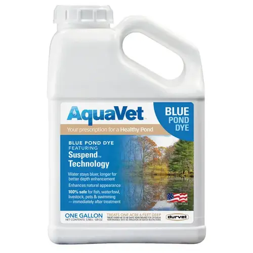 AquaVet Blue Pond Dye 1-Gallon AquaVet Blue Pond Dye 1-Gallon