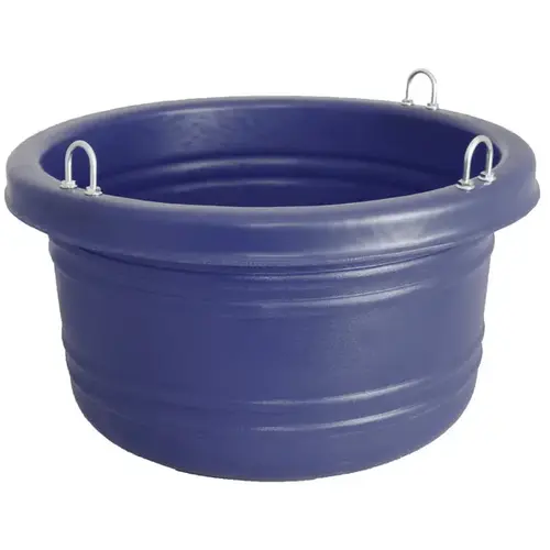 HORSEMAN'S PRIDE LARGE FEED TUB - NAVY HORSEMAN'S PRIDE LARGE FEED TUB - NAVY