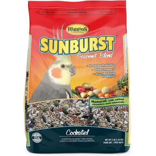 Sunburst Cockatiel Food - 3 lb. Bag Sunburst Cockatiel Food - 3 lb. Bag