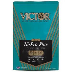 Victor - Mid America Pet Food HP5139 Victor Hi-Pro Plus Formula Dry Dog Food - 15lb