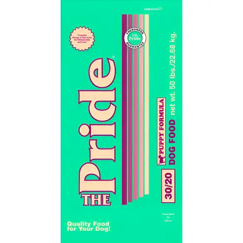 The Pride Dog Food - Puppy Formula 30/20 - 25-lbs