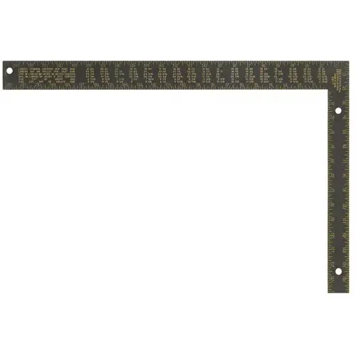 16-Inch x 24-Inch Black Aluminum Filled Rafter Square 16-Inch x 24-Inch Black Aluminum Filled Rafter Square