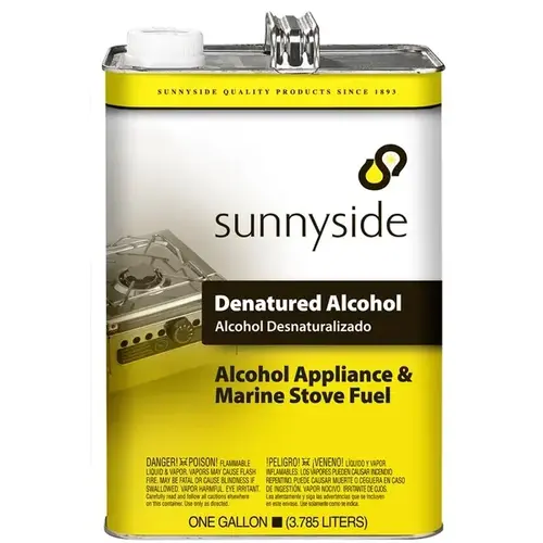 Sunnyside Denatured Alcohol Gal 834-G1 (Da-() ++Flam,L++