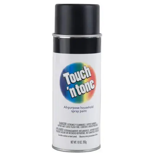 Spray Paint, Gloss, Black, 10 oz, Aerosol Can Spray Paint, Gloss, Black, 10 oz, Aerosol Can