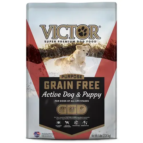 Victor Active Dog & Puppy Formula Grain-Free Dry Dog Food - 30lb Victor Active Dog & Puppy Formula Grain-Free Dry Dog Food - 30lb