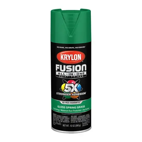 Fusion Primer and Spray Paint, Gloss, 12 oz, Aerosol Can - pack of 6 Fusion Primer and Spray Paint, Gloss, 12 oz, Aerosol Can - pack of 6