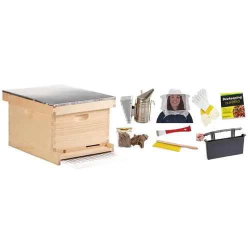 Beehive Complete Beginner Kit 10-Frames Beehive Complete Beginner Kit 10-Frames