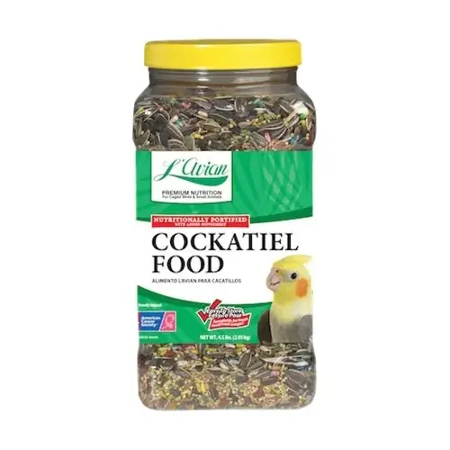 L'Avian Plus Premium Cockatiel Food 4.5-lbs L'Avian Plus Premium Cockatiel Food 4.5-lbs