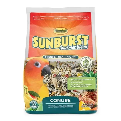 Sunburst Gourmet Blend Conure Food - 3 lb. Bag Sunburst Gourmet Blend Conure Food - 3 lb. Bag