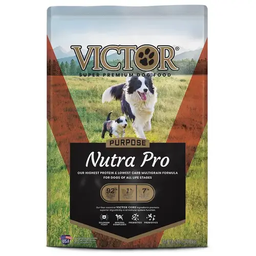 Victor Select Nutra Pro Active Dog & Puppy Formula Dry Dog Food - 5lb - pack of 6
