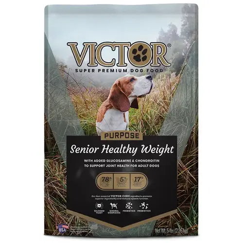 Victor Senior Healthy Weight Dry Dog Food - 5lb - pack of 6 Victor Senior Healthy Weight Dry Dog Food - 5lb - pack of 6