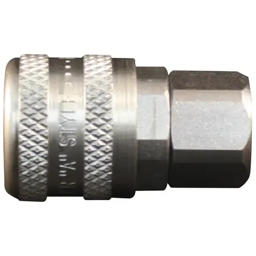 Compression Coupler, A-Style, Female, 1/4-In. NPT Compression Coupler, A-Style, Female, 1/4-In. NPT
