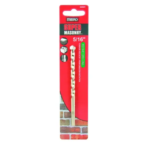 Rotary Masonry Drill Bit with Straight Shank Rotary Masonry Drill Bit with Straight Shank