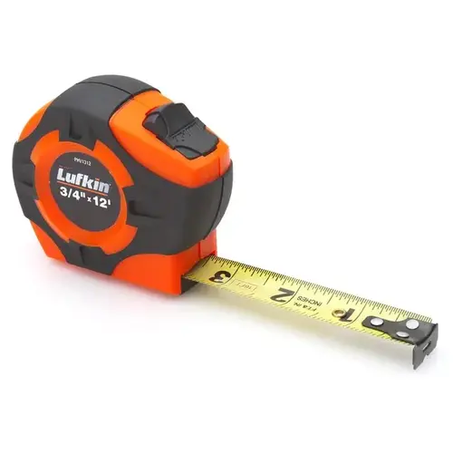 Tape Measure P1000 Series 12 ft. L X 0.75" W Hi-Viz Orange Tape Measure P1000 Series 12 ft. L X 0.75" W Hi-Viz Orange