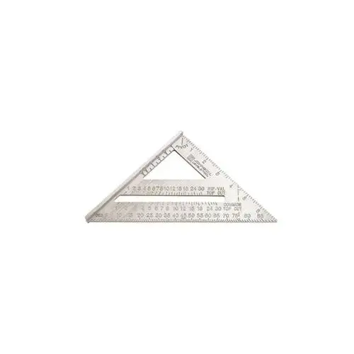 7-Inch Aluminum Rafter Angle Square Silver 7-Inch Aluminum Rafter Angle Square Silver
