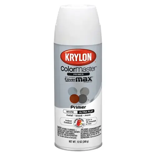 Krylon Indoor/Outdoor All-Purpose White Primer Aerosol Krylon Indoor/Outdoor All-Purpose White Primer Aerosol