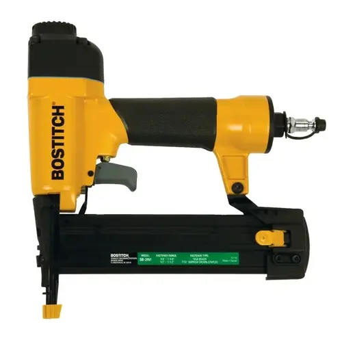 5/8 to 1-5/8" Brad Length & 1/2 to 1-1/2" Staple Length, 18 Gauge Staple Gun/Brad Air Nailer 5/8 to 1-5/8" Brad Length & 1/2 to 1-1/2" Staple Length, 18 Gauge Staple Gun/Brad Air Nailer