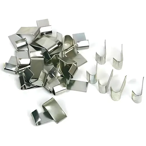 5/16" x 1/2" J-Klip Clip Stainless 1lb. Bag 5/16" x 1/2" J-Klip Clip Stainless 1lb. Bag