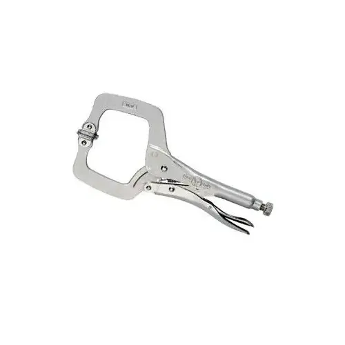 C-Clamp, 1000 lb Clamping, 3-3/8 in Max Opening Size, 2-5/8 in D Throat, Steel Body