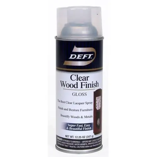 Brushing Lacquer, Gloss, Liquid, Clear, 12 oz, Aerosol Can Brushing Lacquer, Gloss, Liquid, Clear, 12 oz, Aerosol Can