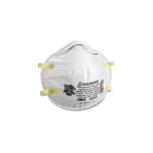 8210 Series Disposable Performance Respirator, N95 Filter Class, NIOSH Approved (Y/N): Yes White 8210 Series Disposable Performance Respirator, N95 Filter Class, NIOSH Approved (Y/N): Yes White