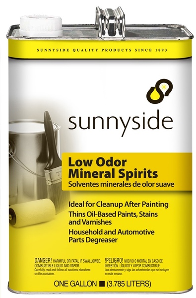 Sunnyside 803G1 Mineral Spirit Thinner, Liquid, Petroleum, Clear, 1 gal, Can