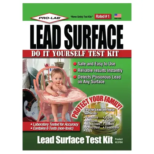 Instant Results Test Strips Lead Surface Test Kit - pack of 2