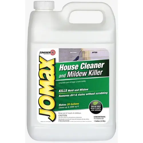 JOMaX House Cleaner and Mildew Killer, 1 gal, Liquid, Vinegar JOMaX House Cleaner and Mildew Killer, 1 gal, Liquid, Vinegar